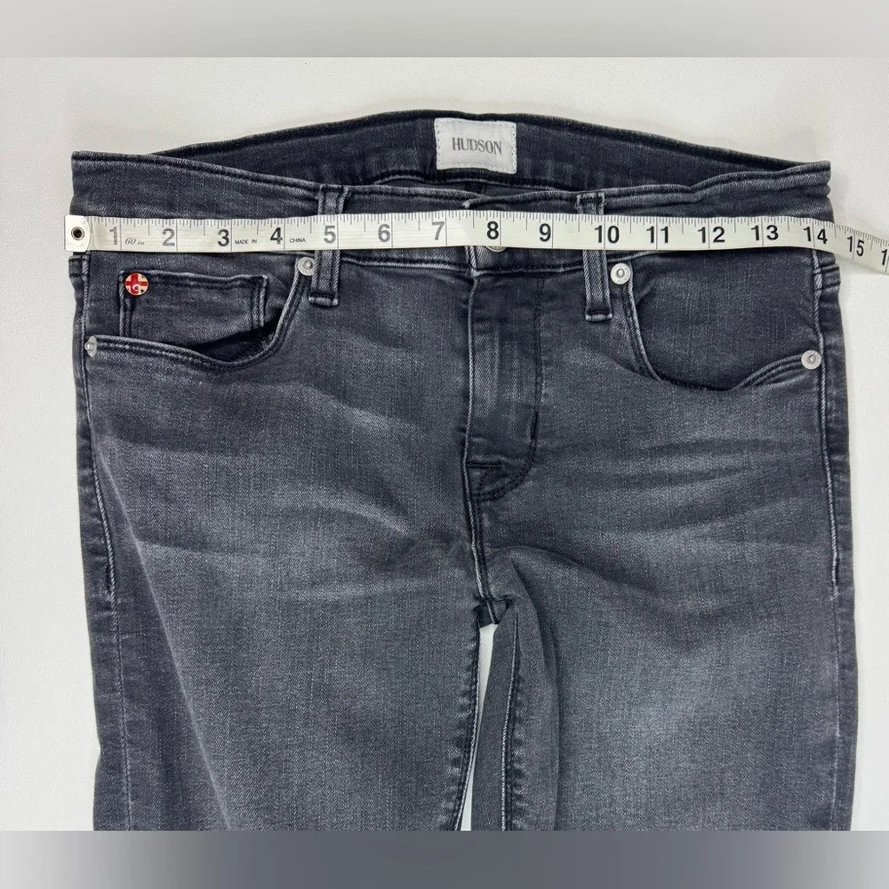 Hudson Krista Super Skinny Faded Black Stretch Jeans Size 27/4
